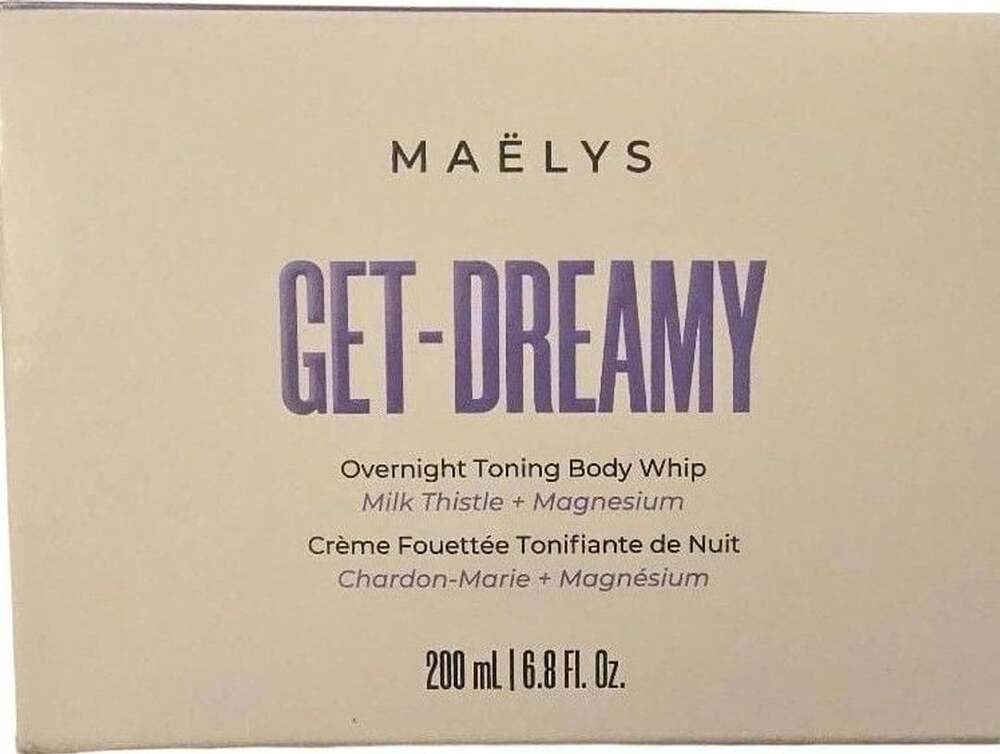 Maelys Get-Dreamy Overnight Toning Body Whip Size 200 mL New